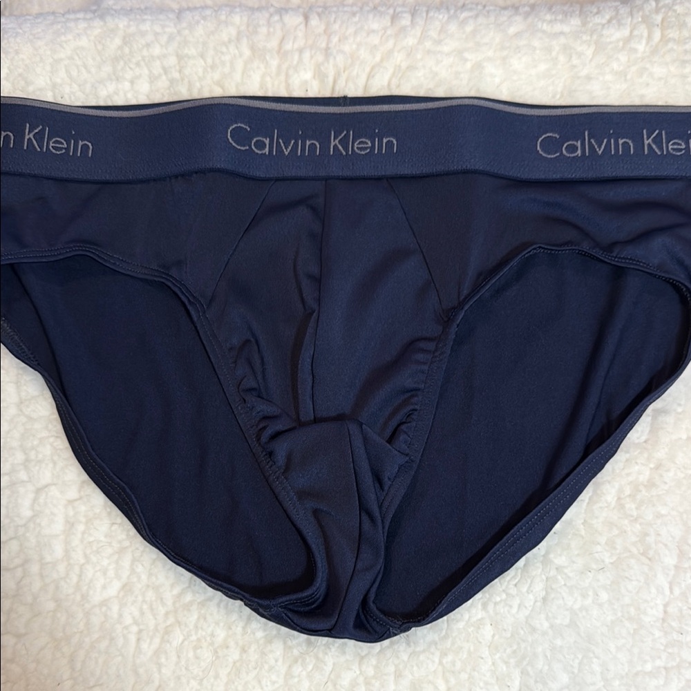 Calvin Klein Navy Blue Briefs